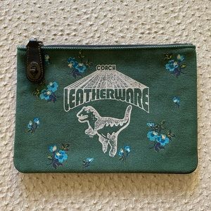 NWOT Coach Pouch with Rexy